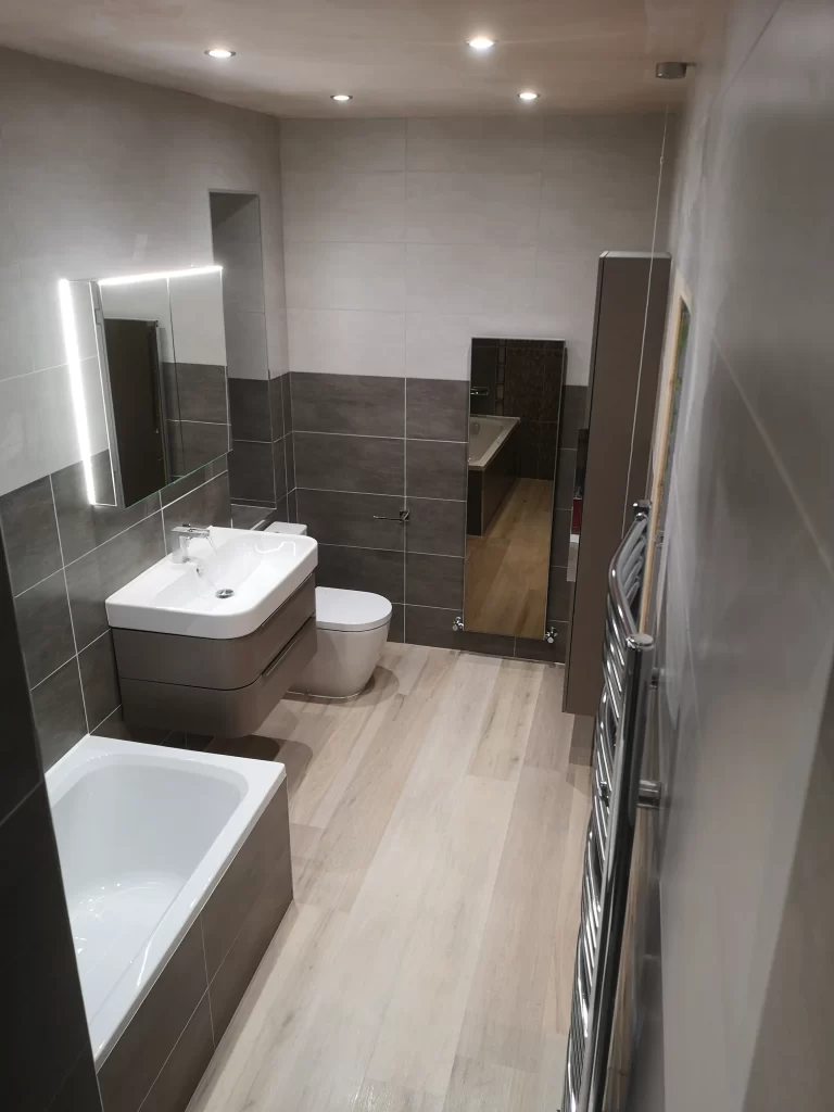 bathroom renovation completed in swansea